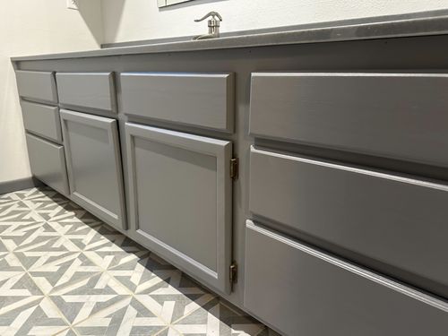 Kitchen and Cabinet Refinishing for Mr. Mole's Painting in Bemidji, MN