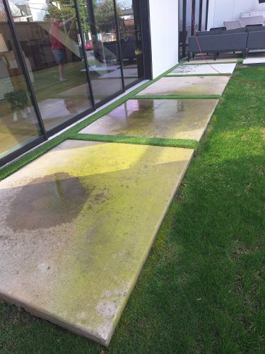 Patio & Pool Deck Cleaning for Connected Exterior Cleaning in Dallas, TX