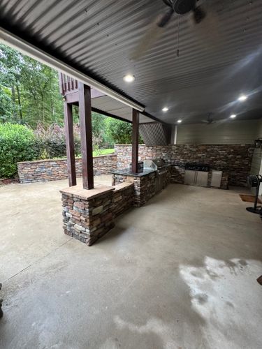 Outdoor Kitchens & Fire Pits for E&T Outdoor Pros in LaGrange, GA