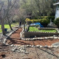 Mulch Installation for Folsom Lake Landscaping in El Dorado Hills, CA