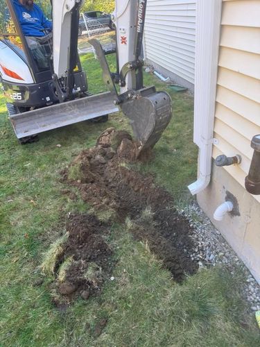 Mini Excavator Services for LCP Property Management  in Windham, NH