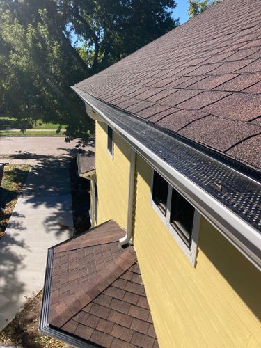 Gutter Guard Installation for The Gutter Man Seamless in Kearney, NE