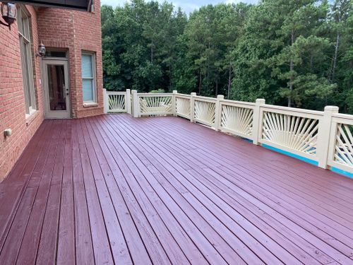 Staining for Acpainting and Cleaning LLC in Atlanta, Georgia