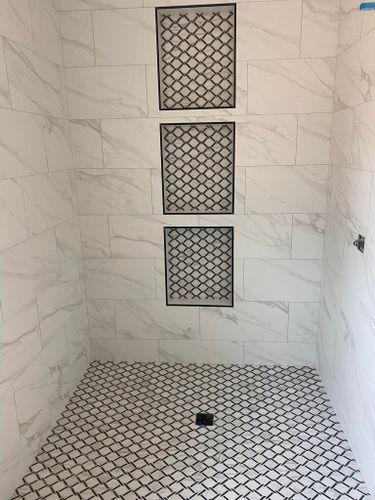 Bathroom Tiling Installation for Harris Tile and Stone in Tyler, TX