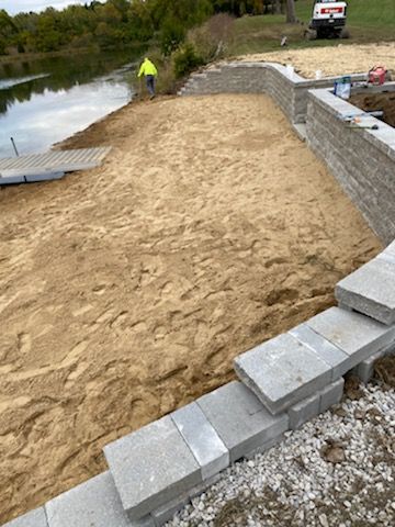 Landscape Installation for Mayfield Landscaping in Staunton, IL