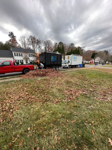 Curbside Leaf Collection and Fall Clean Ups for Kyle's Lawn Care in Kernersville, NC