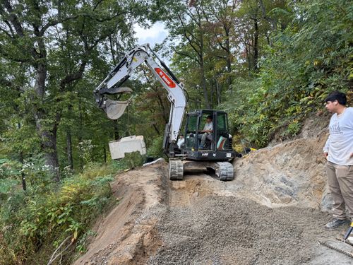 Land Clearing for Elias Grading and Hauling in Black Mountain, NC