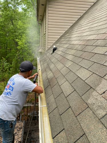 Gutter Cleaning for KorPro Painting LLC  & pressure washing services  in Spartanburg, SC