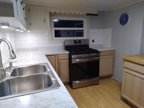 Kitchen Renovation for Down Home Contracting in New Castle, PA