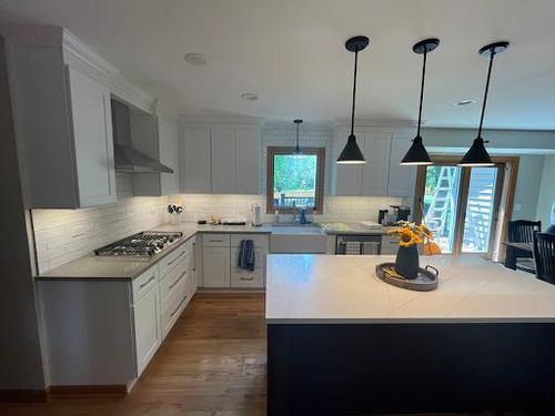 Kitchen Renovation for Kong Construction INC in Dwight, IL