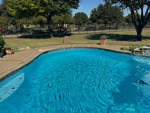 Custom Pool Design for Black Diamond Custom Pools LLC in Azle, TX
