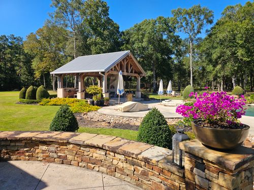 Patio Design & Construction for Bruno's Professional Lawn's & Landscape in Beaumont, TX