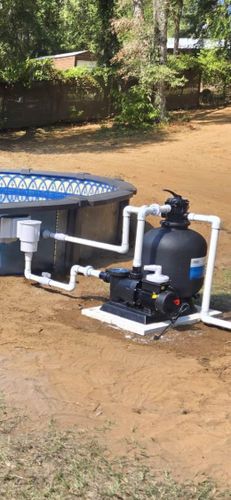 Above Ground Pool Installation for Down & Dirty Pool Service in Crawfordville, FL