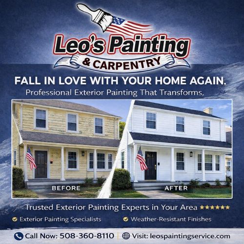  for Leo's Painting and carpentry services  in All of Cape cod, MA