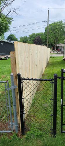 Fence Installation for Friedrich Fence in Sterling, IL