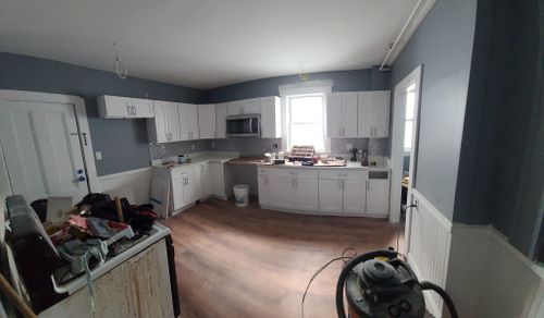 Kitchen Renovation for H&M Construction and Painting in Whitman, MA