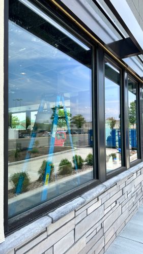 Commercial Window Cleaning for NJ Facilities Maintenance Services LLC in Philadelphia, PA