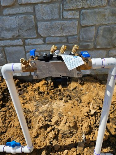Irrigation System Design & Install for Keen Precision Irrigation in Justin, TX