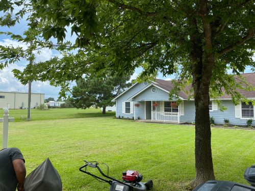 Mowing for The Lawn Care Brother’s in Brookshire,  TX