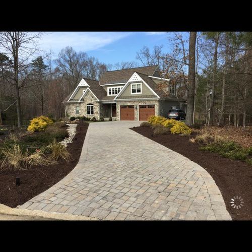 Mulch Installation for Mr Greens Landscaping in Chesterfield, VA