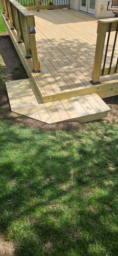Deck Resurfacing for Upright Concrete Construction LLC in Plain City, OH