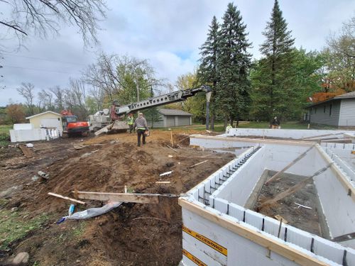 Concrete for Midsota Construction Services in Willmar, MN