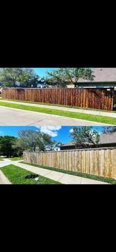 Solid Staining for Champs Construction in Dallas, TX