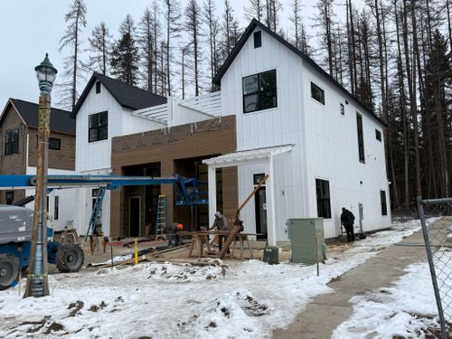 Commercial New Construction for Next Level Exteriors LLC in Columbia Falls, MT