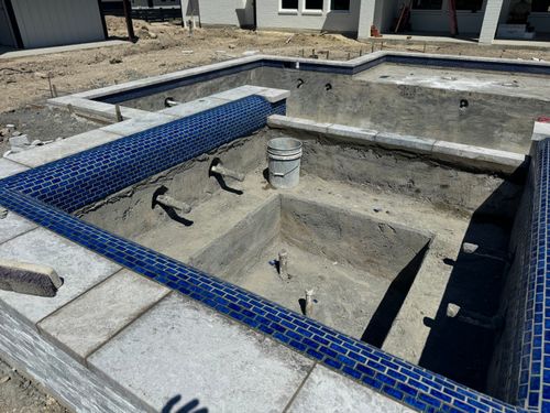 Custom Pool Construction for Black Diamond Custom Pools LLC in Azle, TX