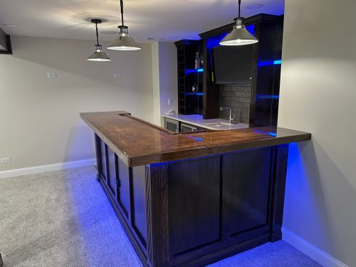 Basement Finishing for First Class Home Remodelers Inc in McHenry, IL