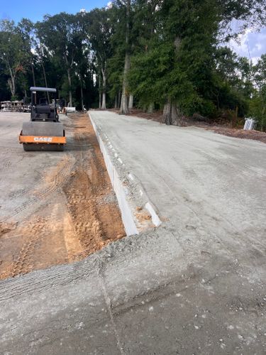 Grading for Coursey Construction in Metter, GA