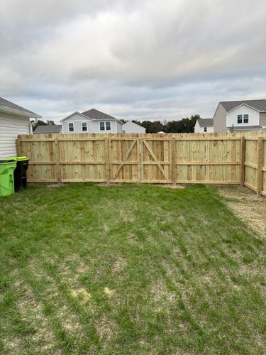 Fence Installation for TG Fencing LLC in Farmville, NC