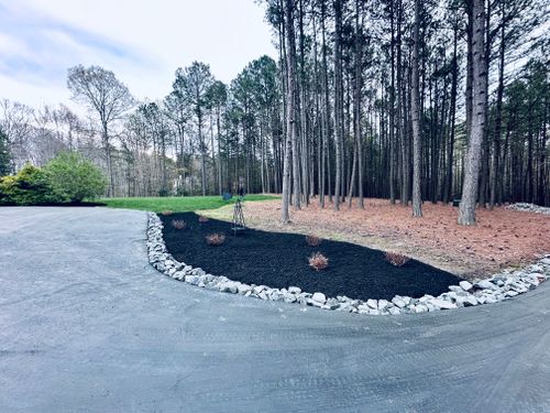 Mulch Installation for Nate's Property Maintenance LLC  in Lusby, MD