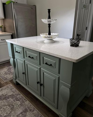 Kitchen and Cabinet Refinishing for Paintway to Heaven in Raleigh, NC