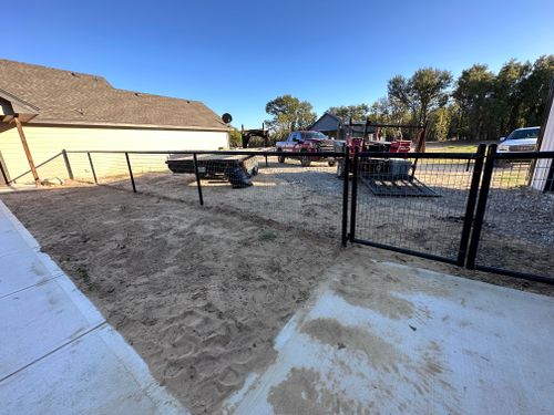 Pipe fence for BCS Metal Construction LLC in Springtown, TX