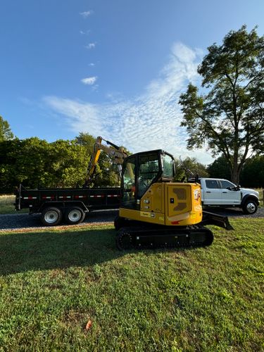 Excavation for Schrock’s Land Management in Northern Virginia, Shenandoah Valley, VA