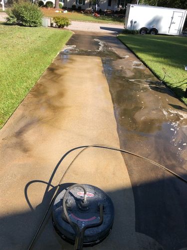 Driveway & Sidewalk Cleaning for Paul's Lawn Care and Pressure Washing in Wilson, NC