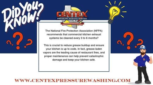 Commercial Kitchen Hood & Exhaust Vent Cleaning for Centex Pressure Washing Service in San Marcos, TX
