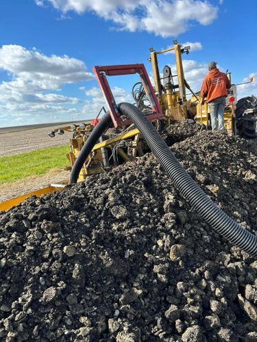 Sewer & Water Lines for M & W Tiling and Excavating in Calamus, IA