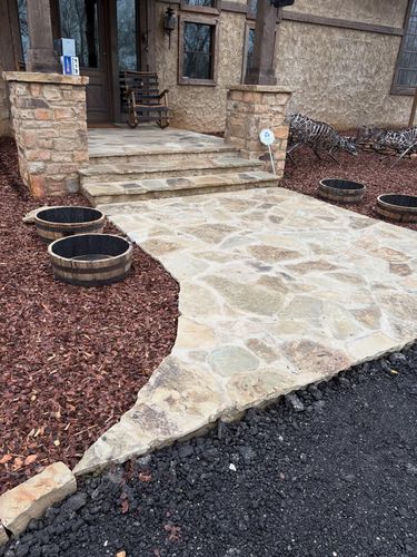 Landscaping Installs for E&T Outdoor Pros in LaGrange, GA