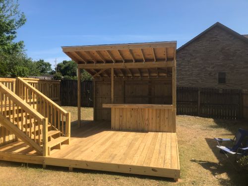 Carpentry for JPH Builders Inc. in Milton, FL