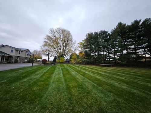 Mowing for Benny's Lawn Care in Elkhart, IN