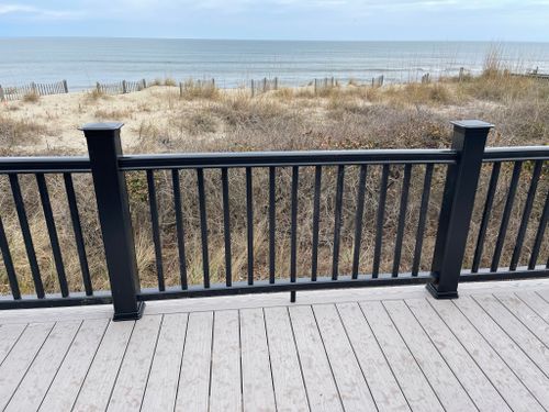 Deck & Patio Installation for Salt Side Construction in The Outer Banks, NC