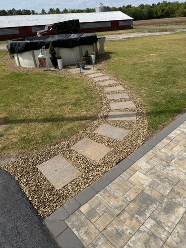 Hardscape Installation for Patriotic Outdoor Services, LLC in Laurel, DE