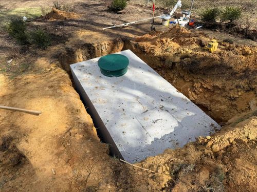 Septic Tank Installation for Hotts Septic and Excavating in Leesburg, VA