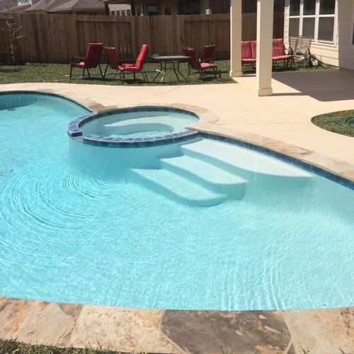 Renovation and Remodeling for Montgomery Custom Pools in Huntsville, TX