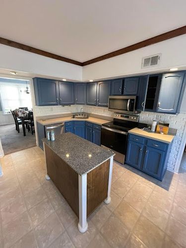 Kitchen and Cabinet Refinishing for MHC Painting in Bucks County,  PA