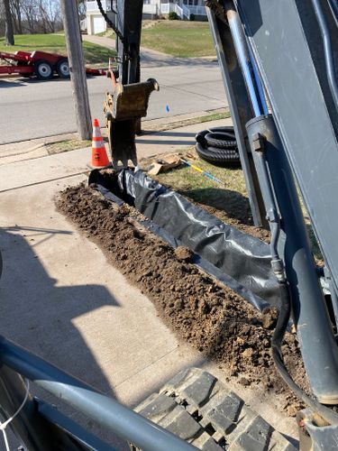 Driveway Install for TDC Excavating in Dubuque, IA