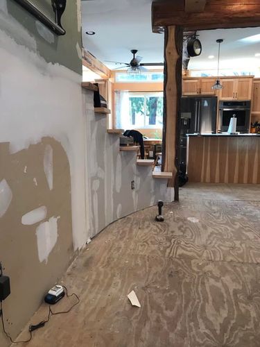 Interior Renovations for L.R. Platt Construction in Boonville, New York