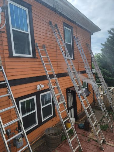 Exterior Painting for Brush Master’s Painting, LLC in Asheville, NC